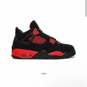 Jordan Air 4 Retro GS Black Multi-Color